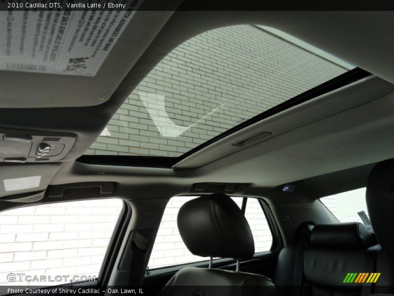 Vanilla Latte / Ebony 2010 Cadillac DTS