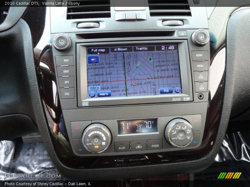 Vanilla Latte / Ebony 2010 Cadillac DTS
