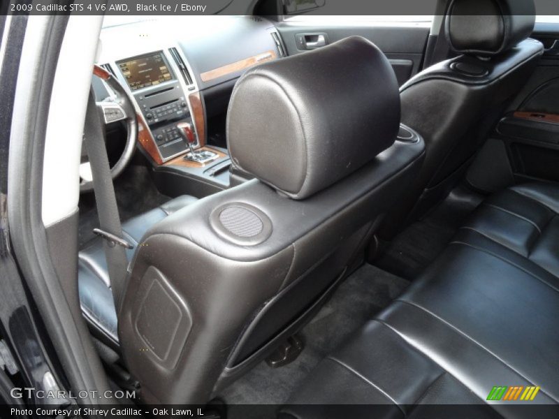 Black Ice / Ebony 2009 Cadillac STS 4 V6 AWD