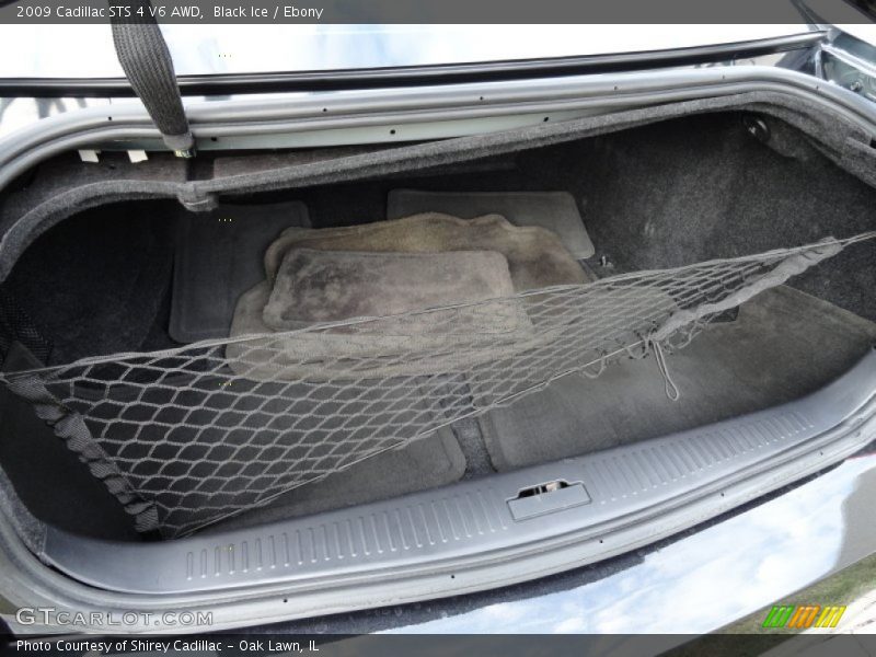 Black Ice / Ebony 2009 Cadillac STS 4 V6 AWD