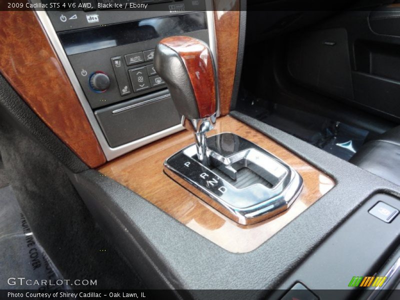 Black Ice / Ebony 2009 Cadillac STS 4 V6 AWD