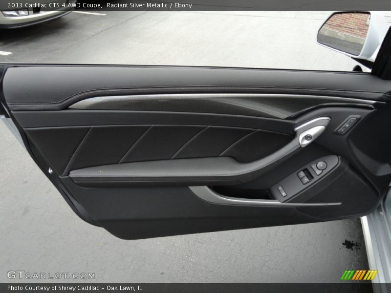 Door Panel of 2013 CTS 4 AWD Coupe