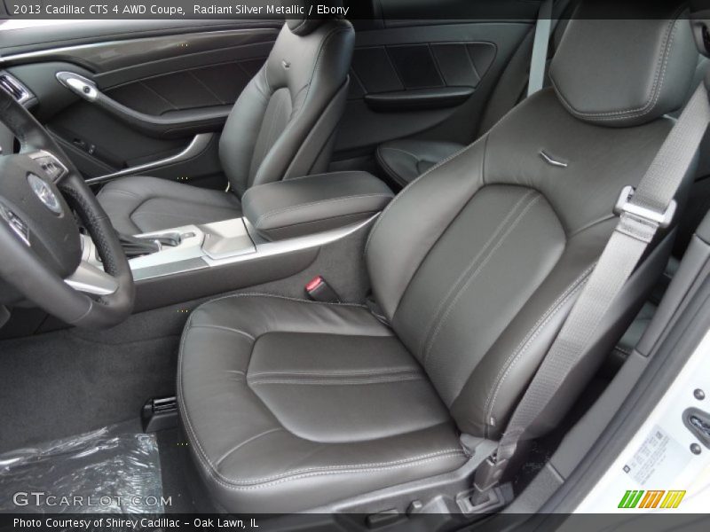  2013 CTS 4 AWD Coupe Ebony Interior
