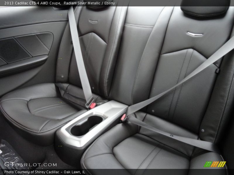Rear Seat of 2013 CTS 4 AWD Coupe