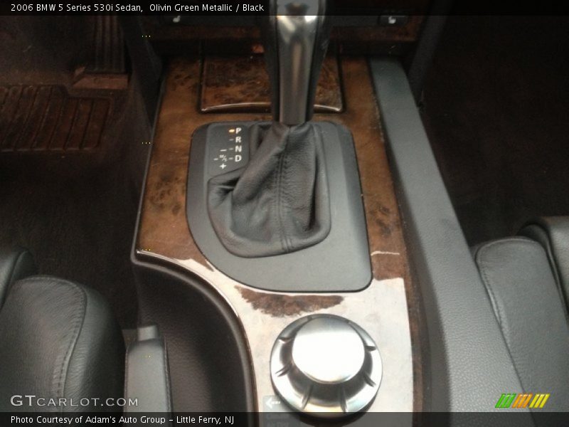 Olivin Green Metallic / Black 2006 BMW 5 Series 530i Sedan
