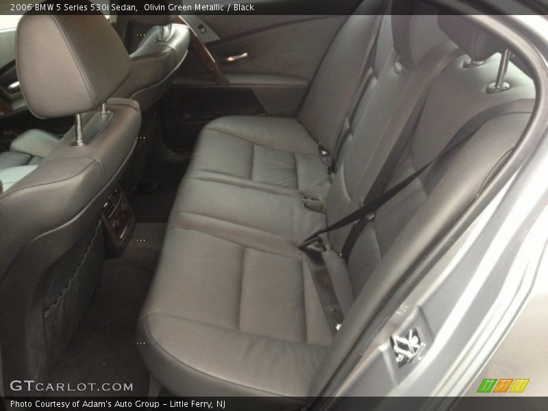 Olivin Green Metallic / Black 2006 BMW 5 Series 530i Sedan