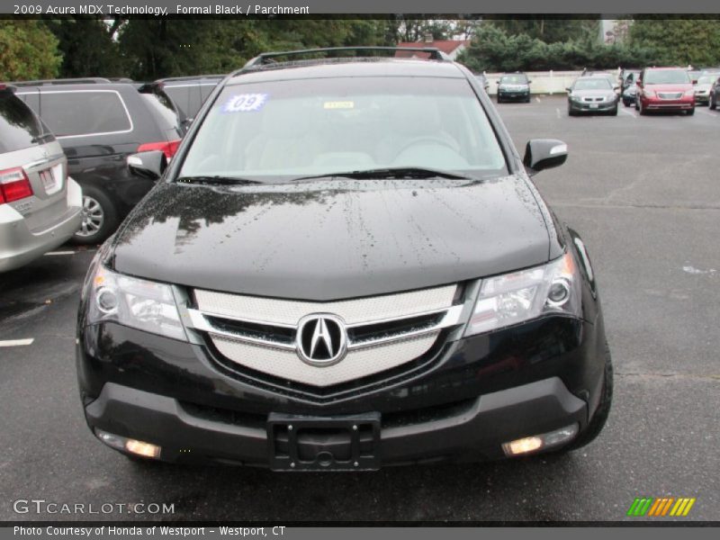 Formal Black / Parchment 2009 Acura MDX Technology