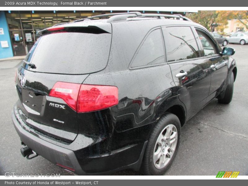 Formal Black / Parchment 2009 Acura MDX Technology