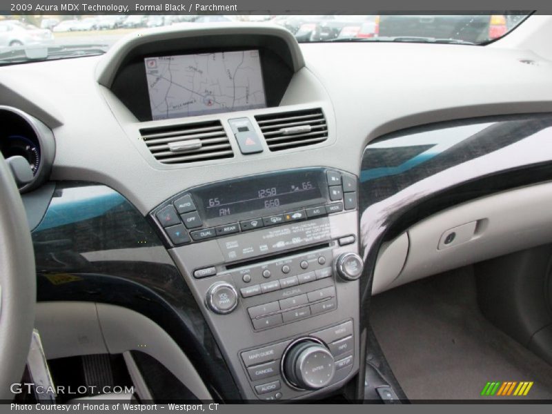 Formal Black / Parchment 2009 Acura MDX Technology