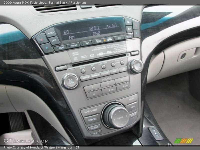 Formal Black / Parchment 2009 Acura MDX Technology