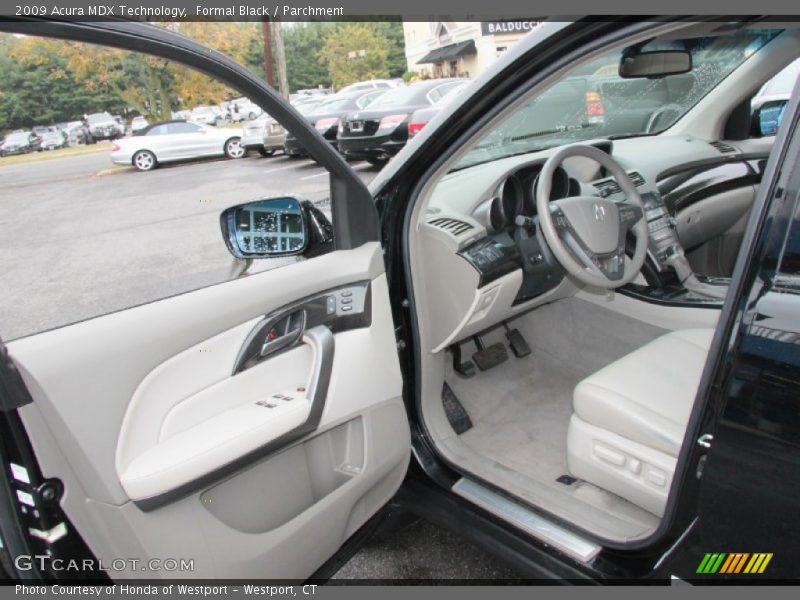 Formal Black / Parchment 2009 Acura MDX Technology