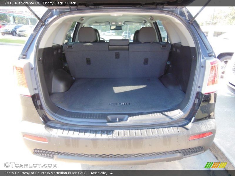 Ebony Black / Black 2011 Kia Sorento LX