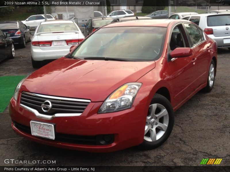 Red Brick Metallic / Charcoal 2009 Nissan Altima 2.5 SL