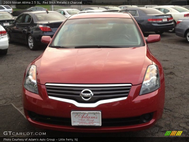 Red Brick Metallic / Charcoal 2009 Nissan Altima 2.5 SL