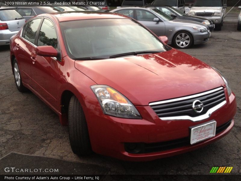 Red Brick Metallic / Charcoal 2009 Nissan Altima 2.5 SL