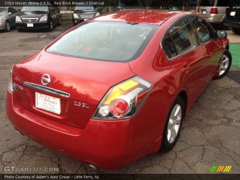 Red Brick Metallic / Charcoal 2009 Nissan Altima 2.5 SL