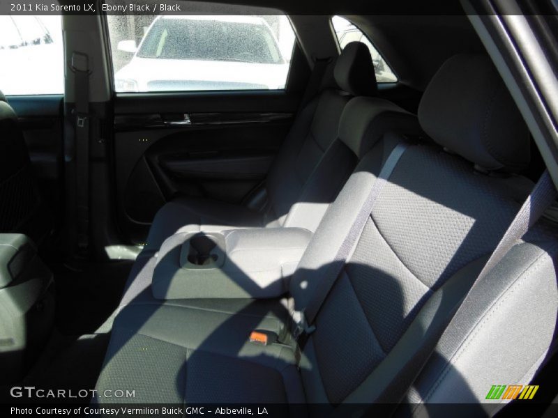 Ebony Black / Black 2011 Kia Sorento LX