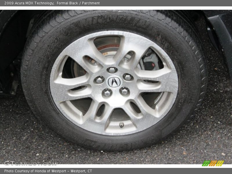 Formal Black / Parchment 2009 Acura MDX Technology
