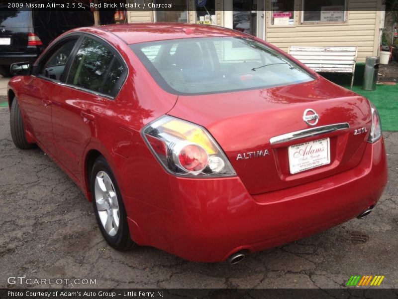 Red Brick Metallic / Charcoal 2009 Nissan Altima 2.5 SL