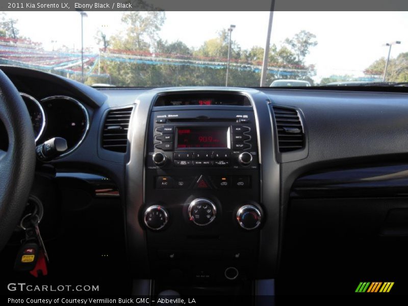 Ebony Black / Black 2011 Kia Sorento LX