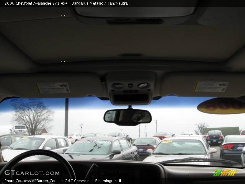 Dark Blue Metallic / Tan/Neutral 2006 Chevrolet Avalanche Z71 4x4