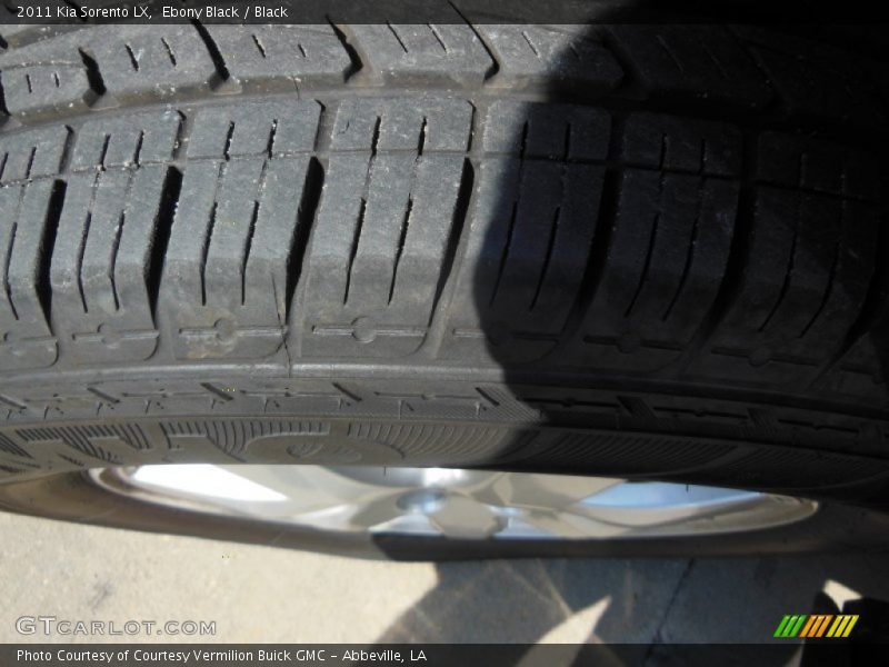 Ebony Black / Black 2011 Kia Sorento LX