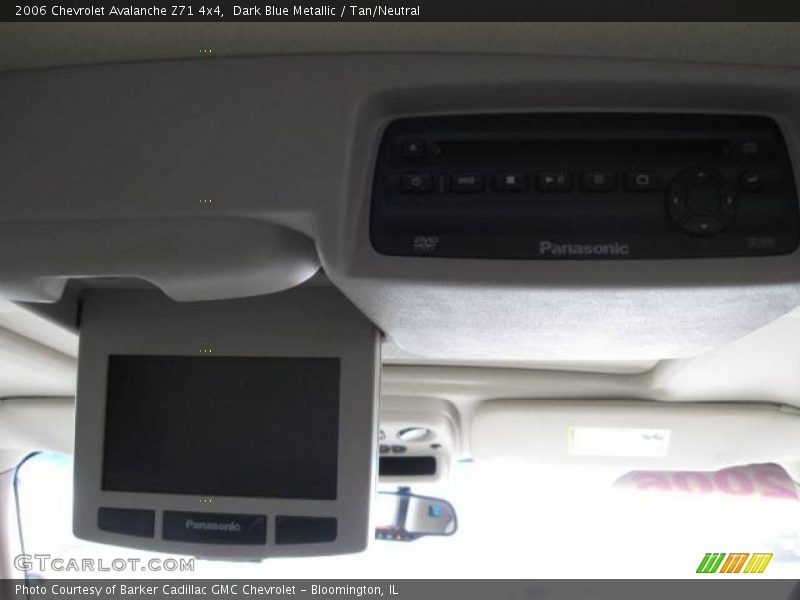 Dark Blue Metallic / Tan/Neutral 2006 Chevrolet Avalanche Z71 4x4