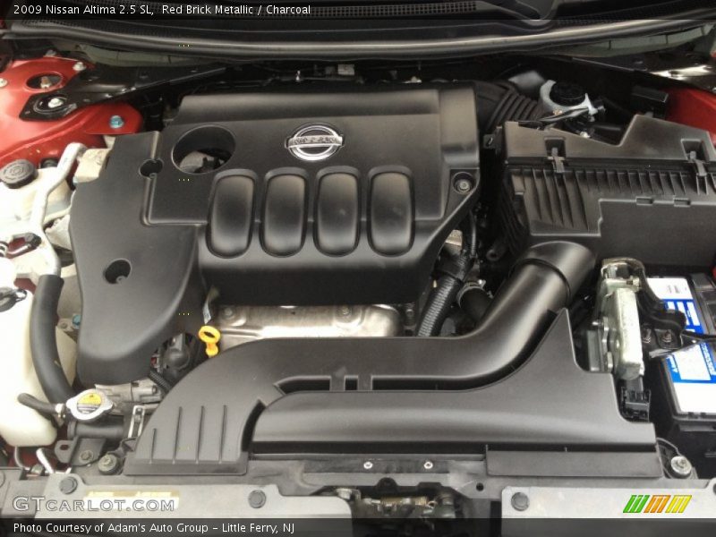 Red Brick Metallic / Charcoal 2009 Nissan Altima 2.5 SL