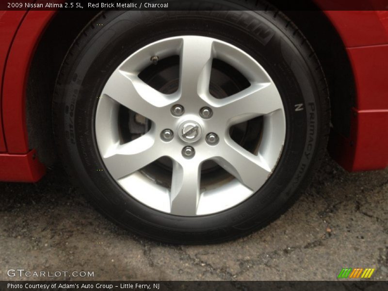 Red Brick Metallic / Charcoal 2009 Nissan Altima 2.5 SL