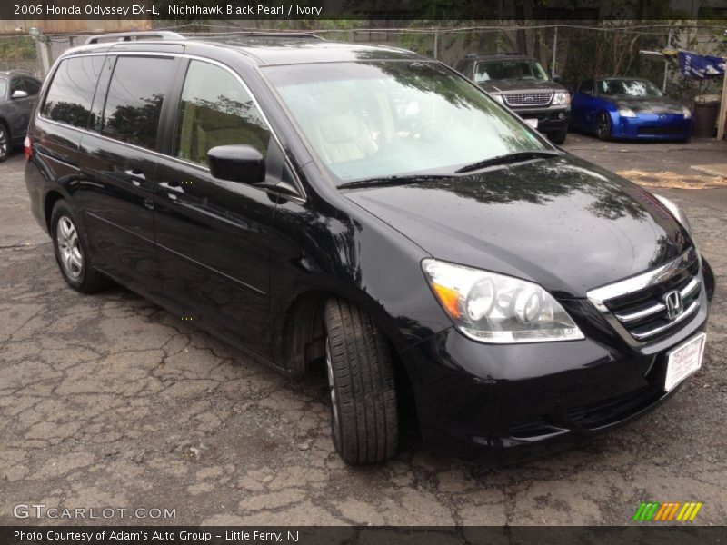 Nighthawk Black Pearl / Ivory 2006 Honda Odyssey EX-L