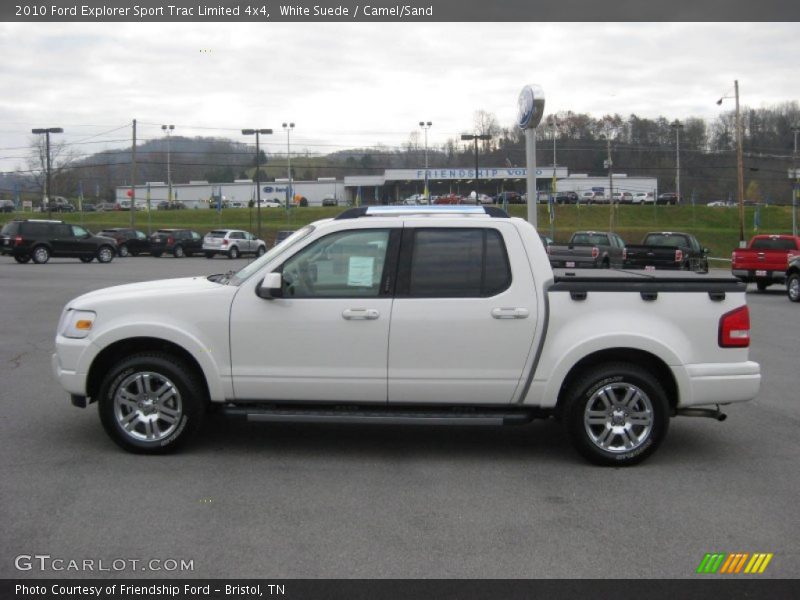 White Suede / Camel/Sand 2010 Ford Explorer Sport Trac Limited 4x4