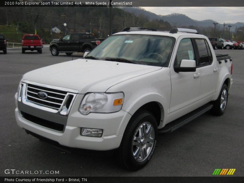 White Suede / Camel/Sand 2010 Ford Explorer Sport Trac Limited 4x4