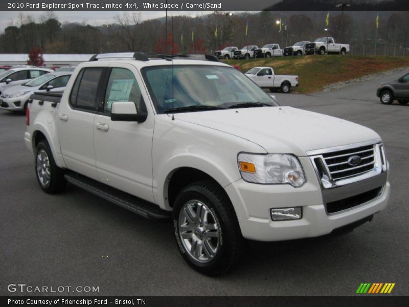 White Suede / Camel/Sand 2010 Ford Explorer Sport Trac Limited 4x4