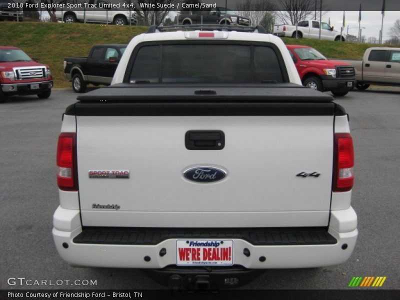 White Suede / Camel/Sand 2010 Ford Explorer Sport Trac Limited 4x4