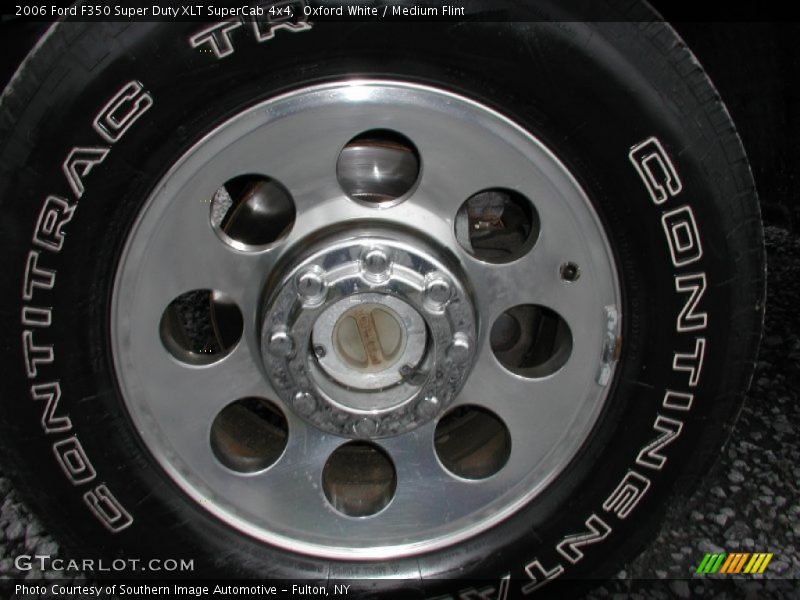 Oxford White / Medium Flint 2006 Ford F350 Super Duty XLT SuperCab 4x4