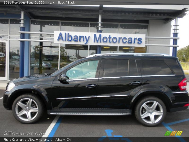 Black / Black 2011 Mercedes-Benz GL 550 4Matic