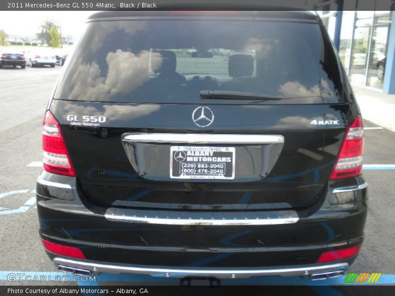 Black / Black 2011 Mercedes-Benz GL 550 4Matic