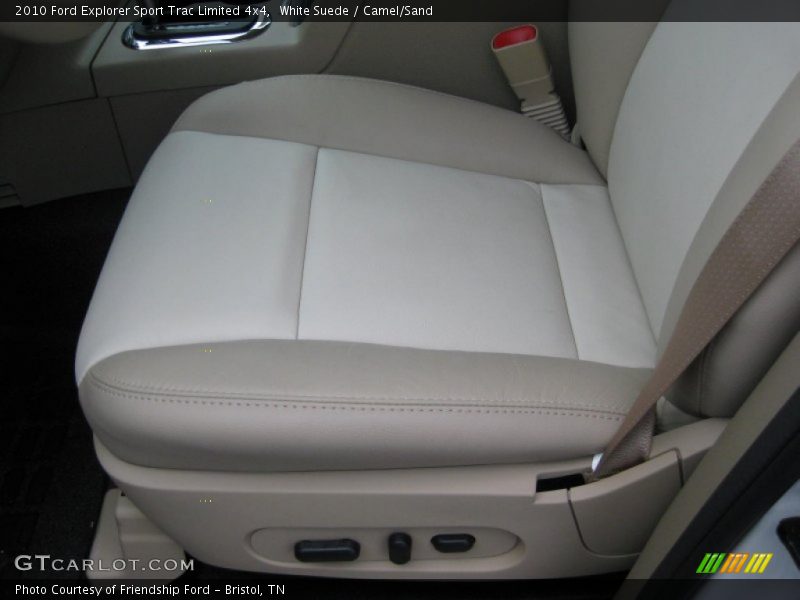 White Suede / Camel/Sand 2010 Ford Explorer Sport Trac Limited 4x4