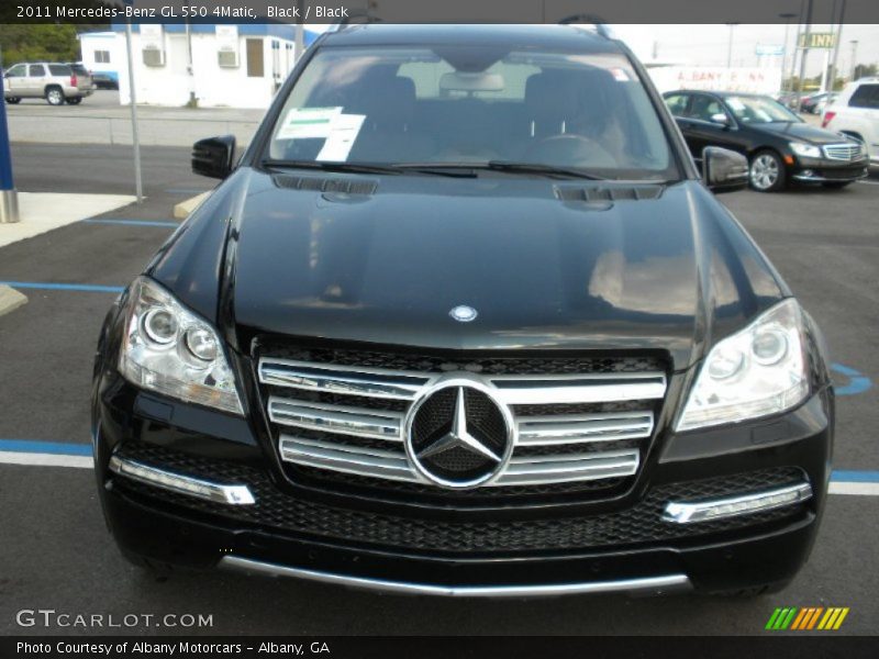 Black / Black 2011 Mercedes-Benz GL 550 4Matic