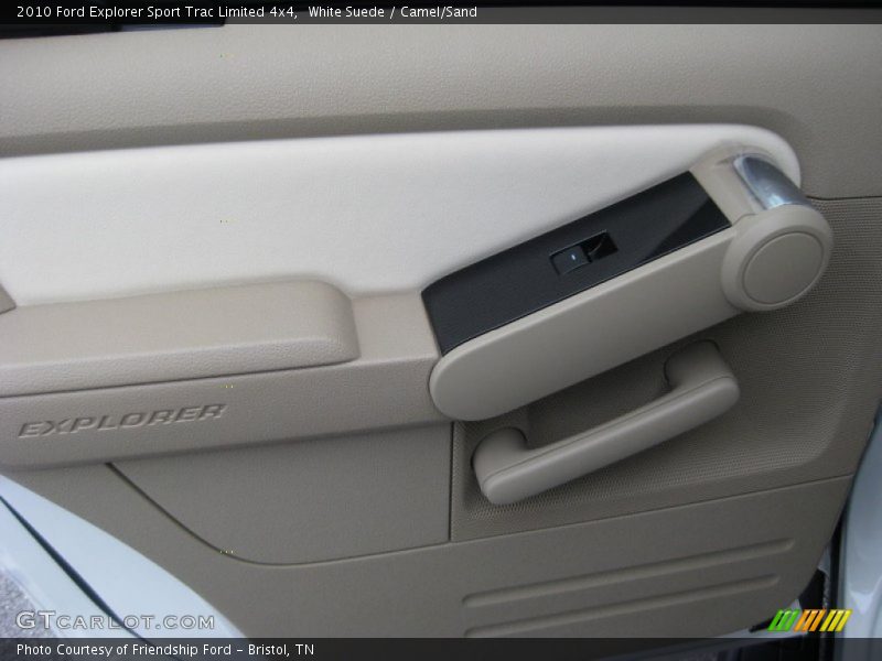 White Suede / Camel/Sand 2010 Ford Explorer Sport Trac Limited 4x4