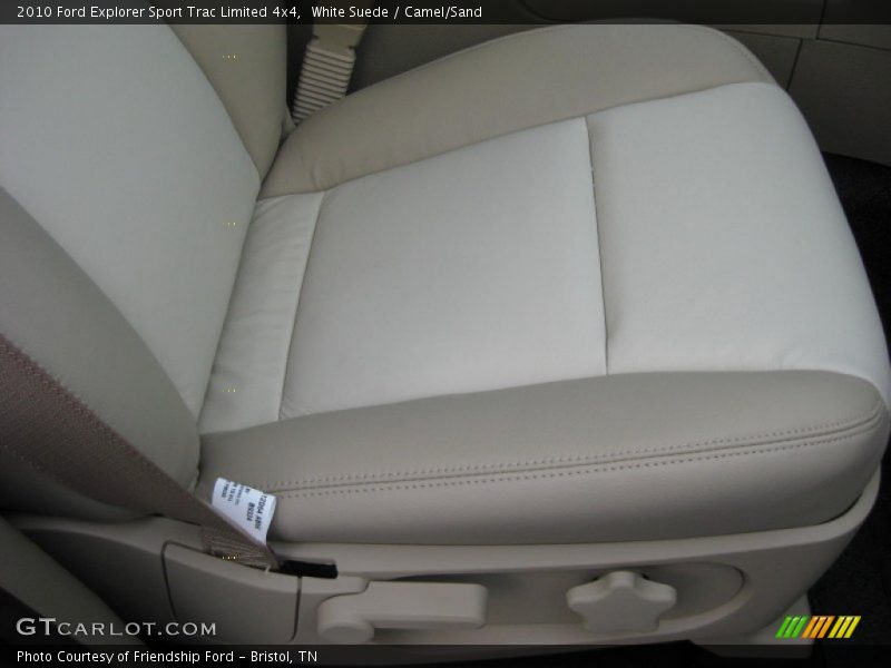 White Suede / Camel/Sand 2010 Ford Explorer Sport Trac Limited 4x4