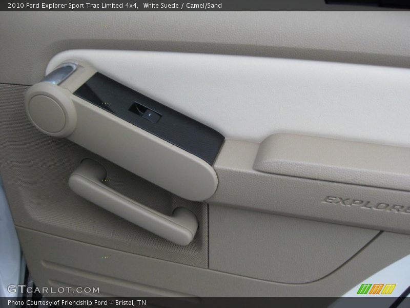 White Suede / Camel/Sand 2010 Ford Explorer Sport Trac Limited 4x4