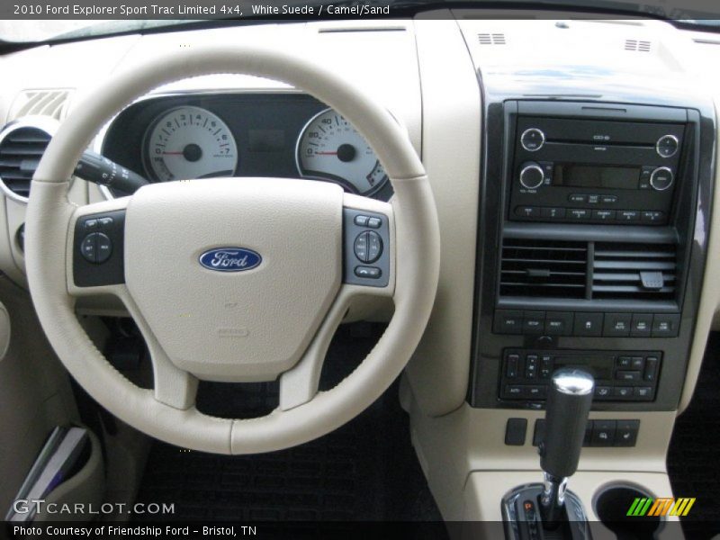 White Suede / Camel/Sand 2010 Ford Explorer Sport Trac Limited 4x4