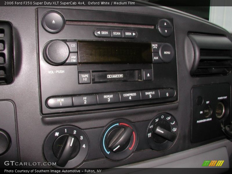 Oxford White / Medium Flint 2006 Ford F350 Super Duty XLT SuperCab 4x4