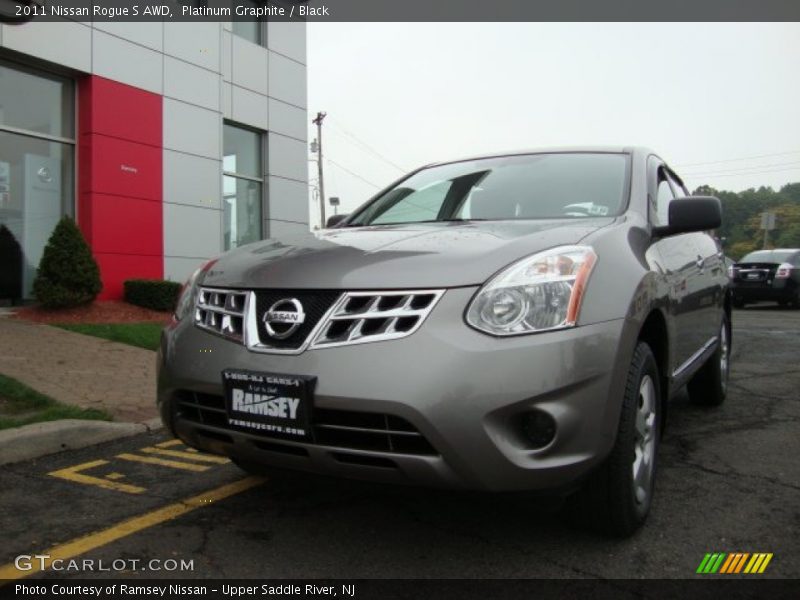 Platinum Graphite / Black 2011 Nissan Rogue S AWD