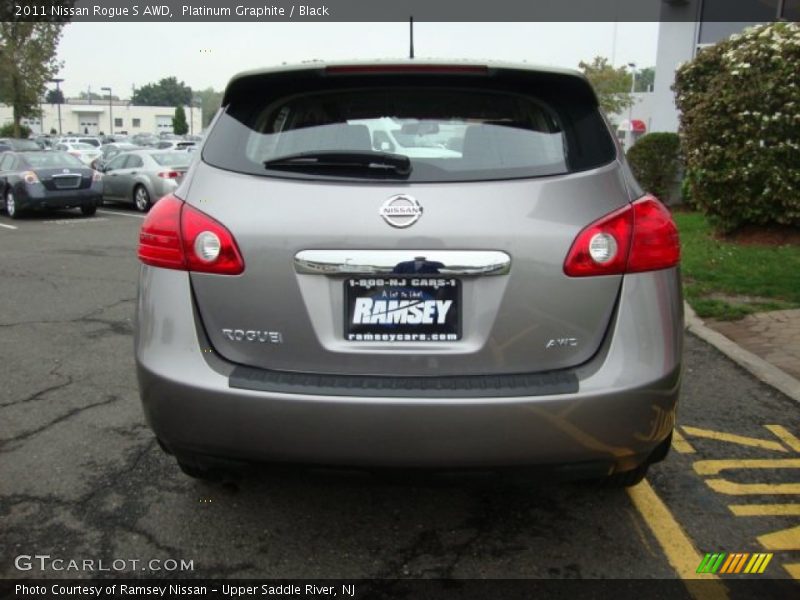 Platinum Graphite / Black 2011 Nissan Rogue S AWD