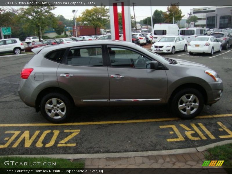 Platinum Graphite / Black 2011 Nissan Rogue S AWD