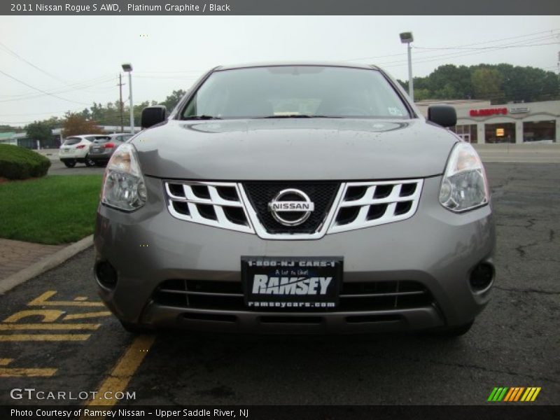 Platinum Graphite / Black 2011 Nissan Rogue S AWD