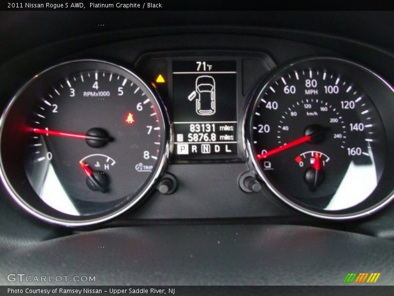 Platinum Graphite / Black 2011 Nissan Rogue S AWD