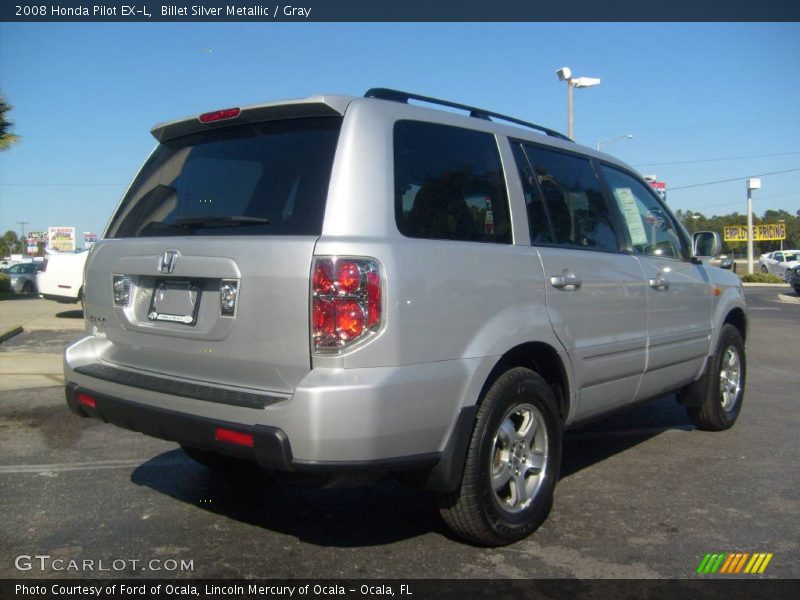 Billet Silver Metallic / Gray 2008 Honda Pilot EX-L